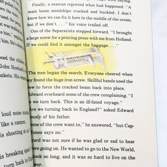 Pilgrim Boy ABeka Grade 3 Student Reader Book 1989 Reading Paperback Homeschool - Picture 9 of 12